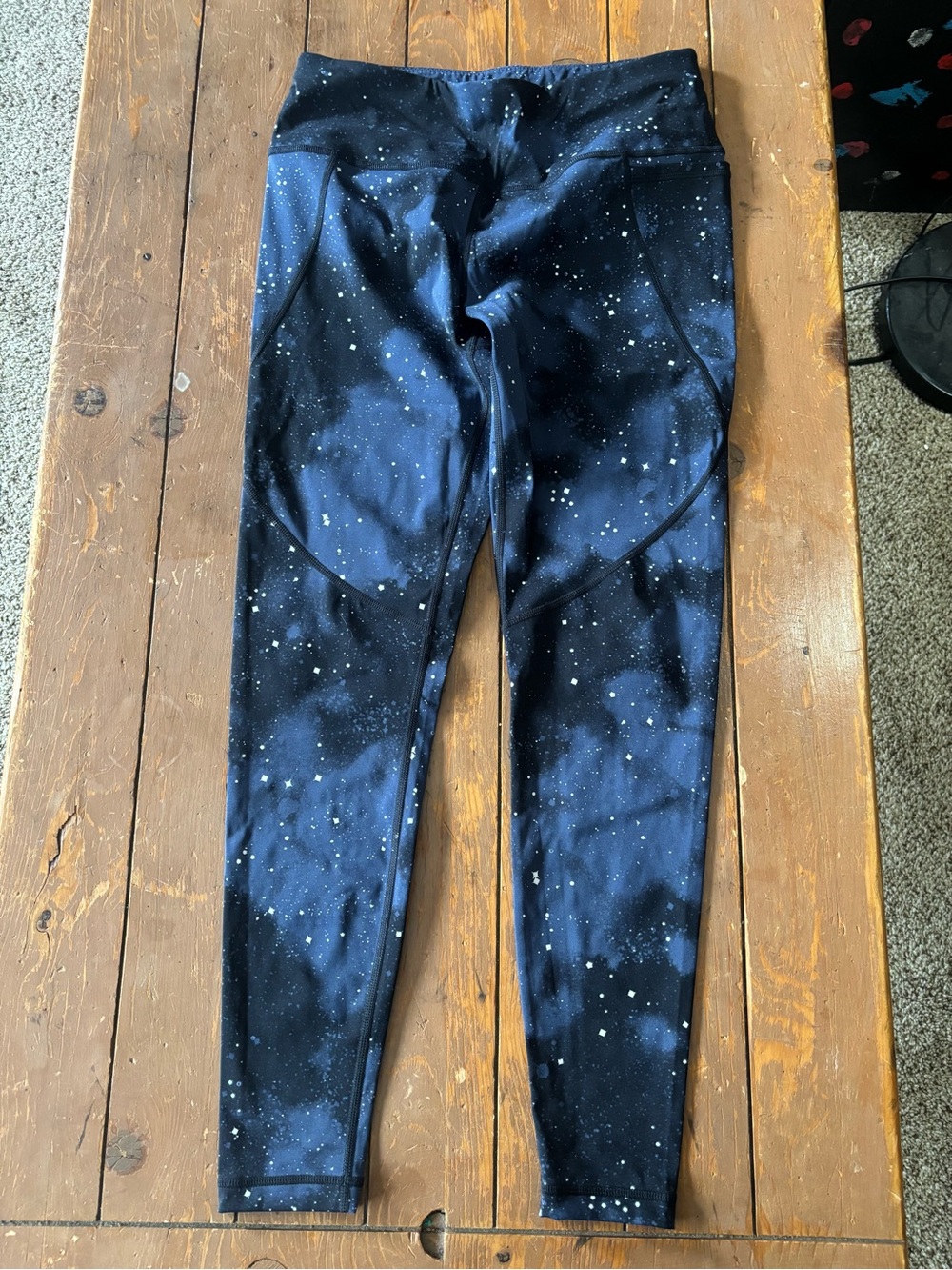 SWEATY BETTY Power 7/8 Ditsy-Star Stretch Workout Leggings